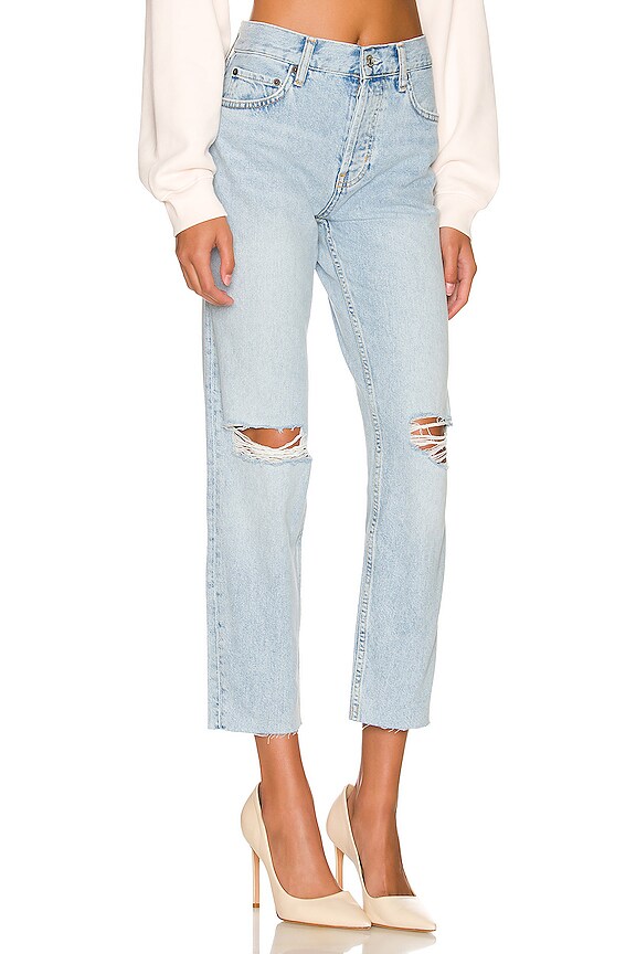 view 2 of 4 ДЖИНСЫ ATWATER in Faded Blue Distress