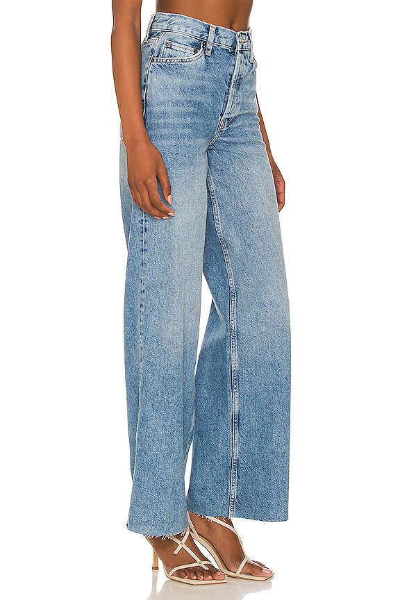 view 2 of 4 The Getty Wide Leg in Old Indigo