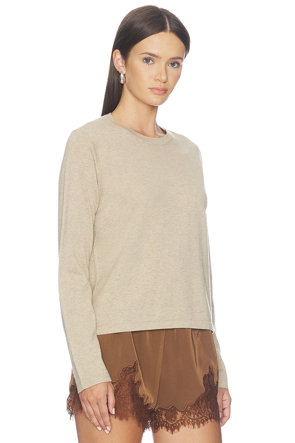 view 2 of 4 T-SHIRTS MANCHES LONGUES LONG SLEEVE TEE in Heather Oat