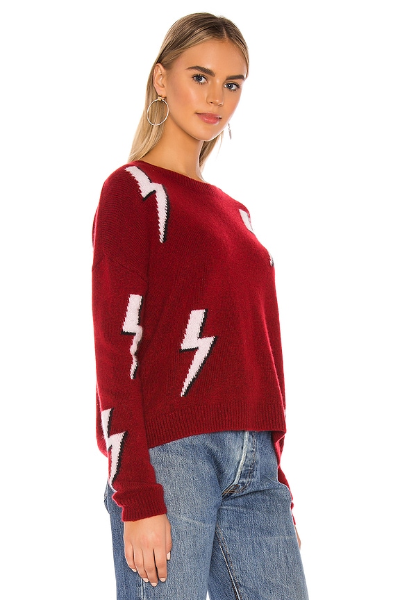 view 2 of 4 Aries Sweater in Red Lightning