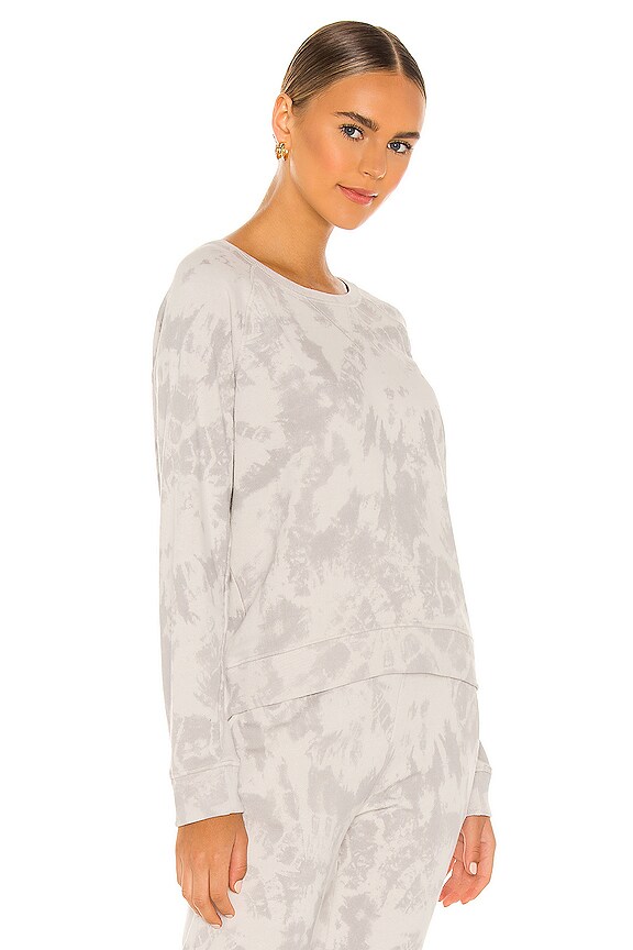 view 2 of 4 Theo Sweatshirt in Circle Grey Tie Dye