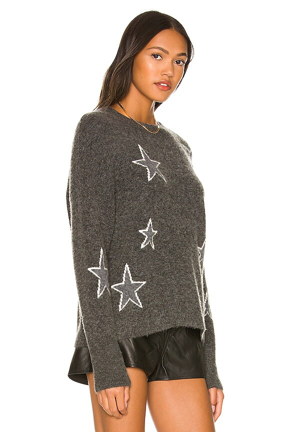 view 2 of 4 PULL VIRGO in Charcoal White Stars