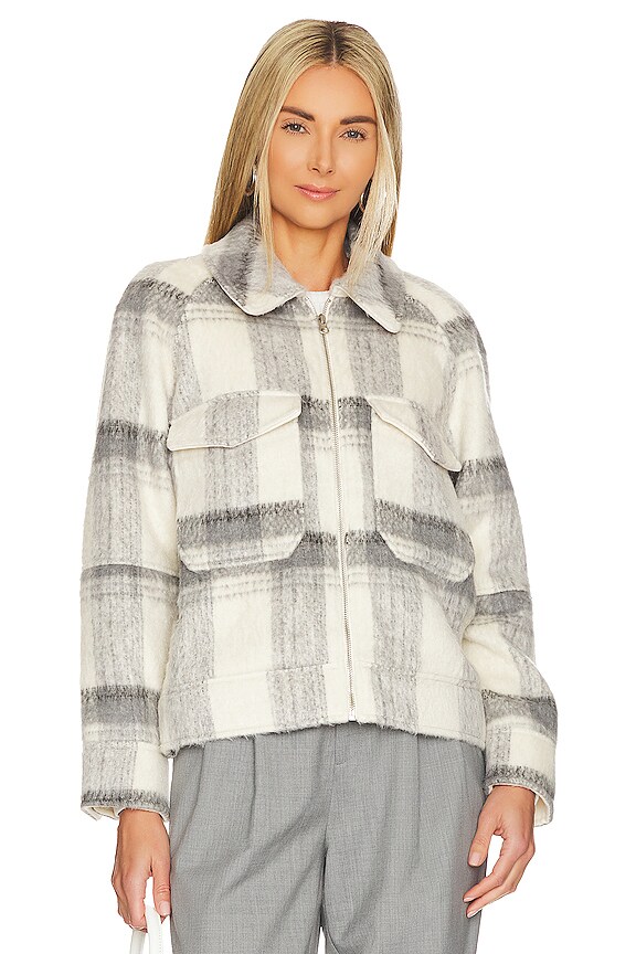 view 2 of 5 CHEYENNE トラッカージャケット in Snow Grey