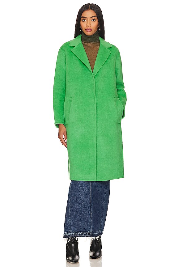 view 2 of 4 Lore Overcoat in Green Apple