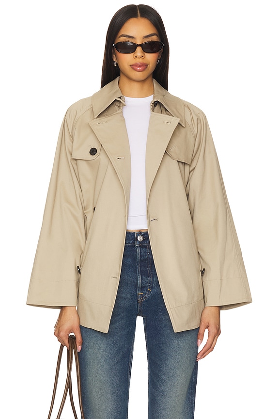 view 2 of 5 Lucien Jacket in Taupe