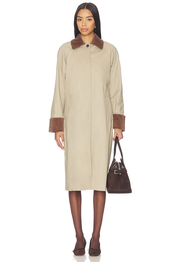 view 2 of 4 Levy Coat in Khaki