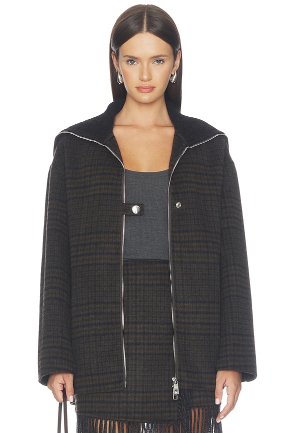view 2 of 6 Silves Jacket in Highland Plaid