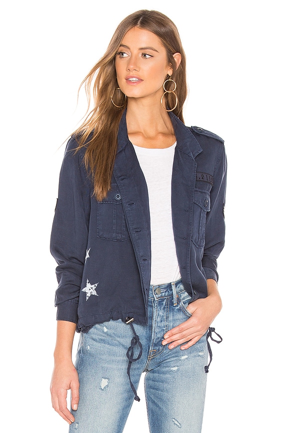view 1 of 4 Grant Military Jacket in Indigo