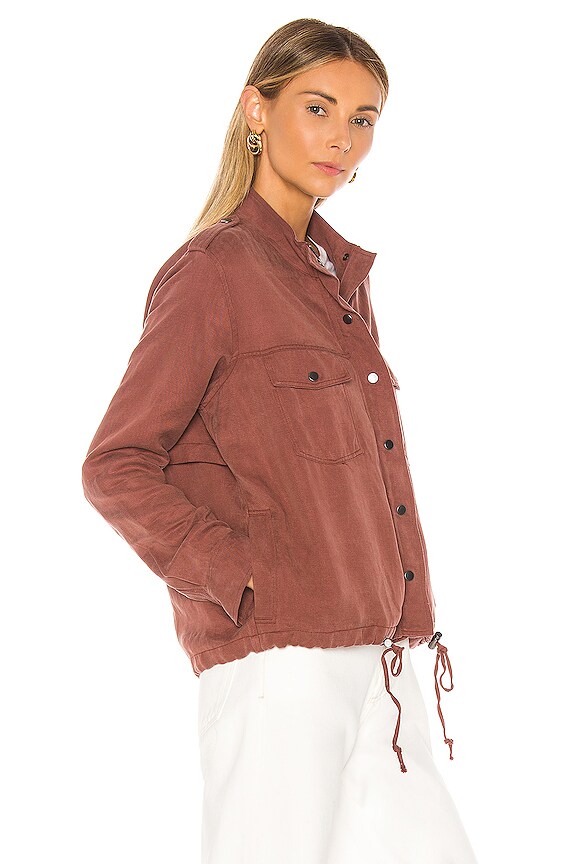 view 2 of 4 CHAQUETA COLLINS in Burgundy