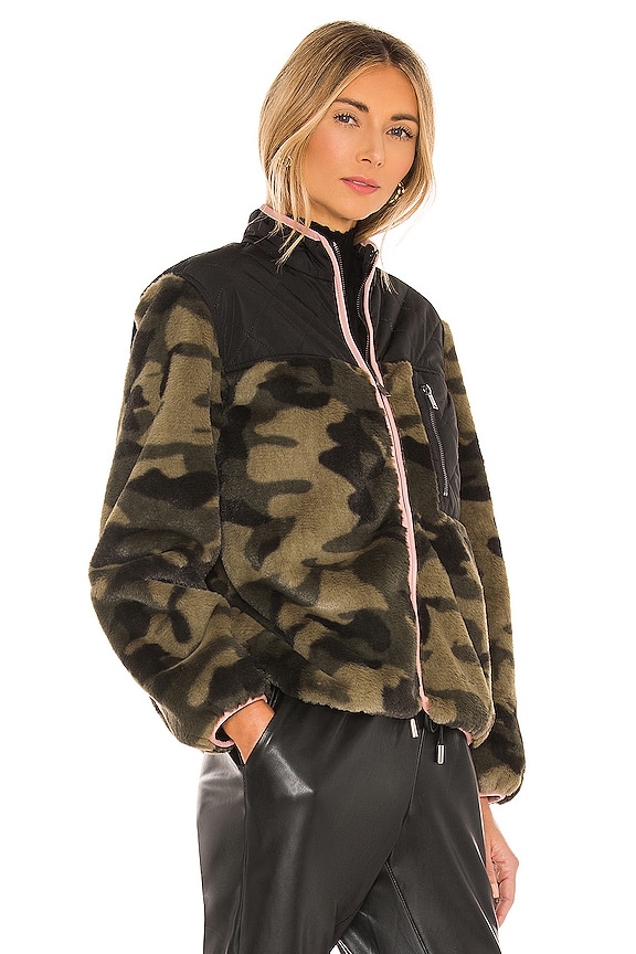 view 2 of 4 CHAQUETA WESLEY JACKET in Green Camo Black
