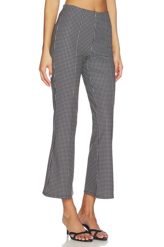 view 2 of 6 Auray Pant in Black Gingham