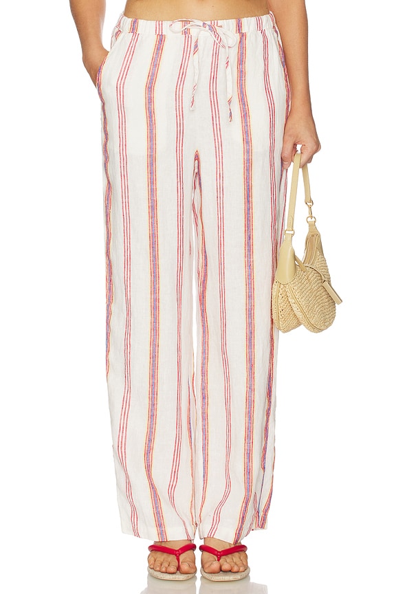 view 1 of 6 PANTALON EMMIE in Primavera Stripe
