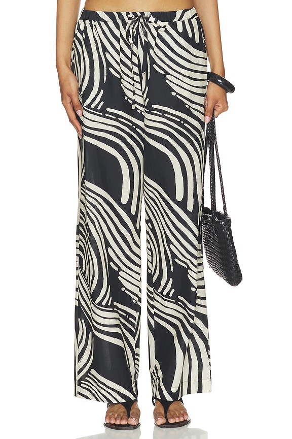 view 1 of 6 Emmie Pant in Onyx Waves