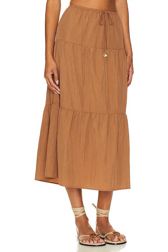 view 2 of 4 Mary Skirt in Toffee