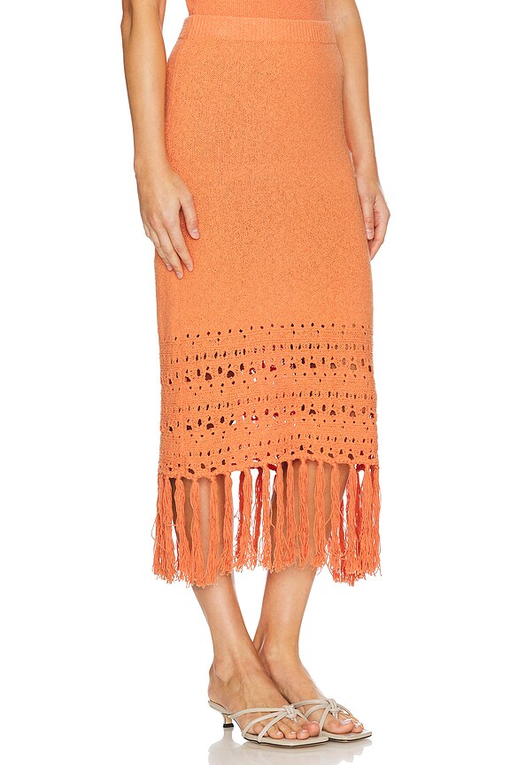 view 2 of 4 Kaja Skirt in Persimmon