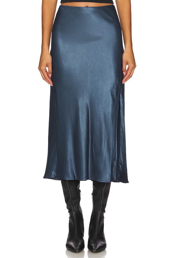 view 2 of 6 FALDA MIDI MAYA in Deep Sea