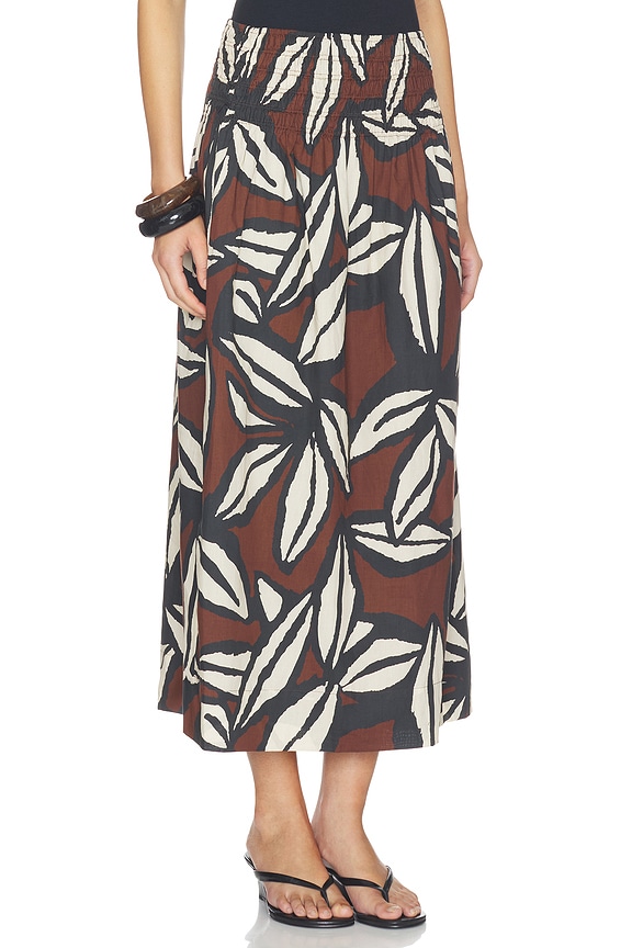 view 2 of 6 FALDA ALESSA  in Cocoa Floral