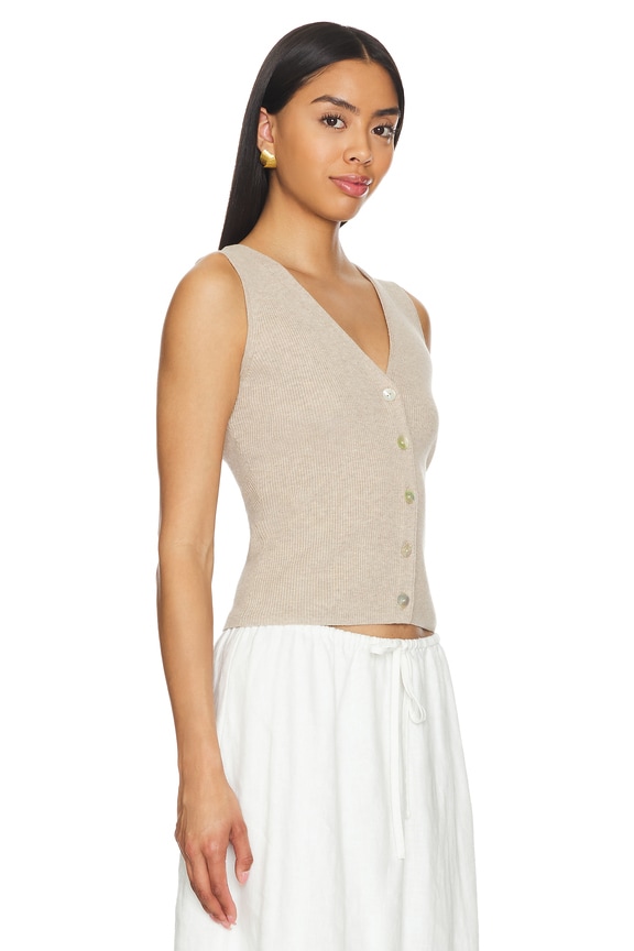 view 2 of 4 Rosa Top in Oatmeal