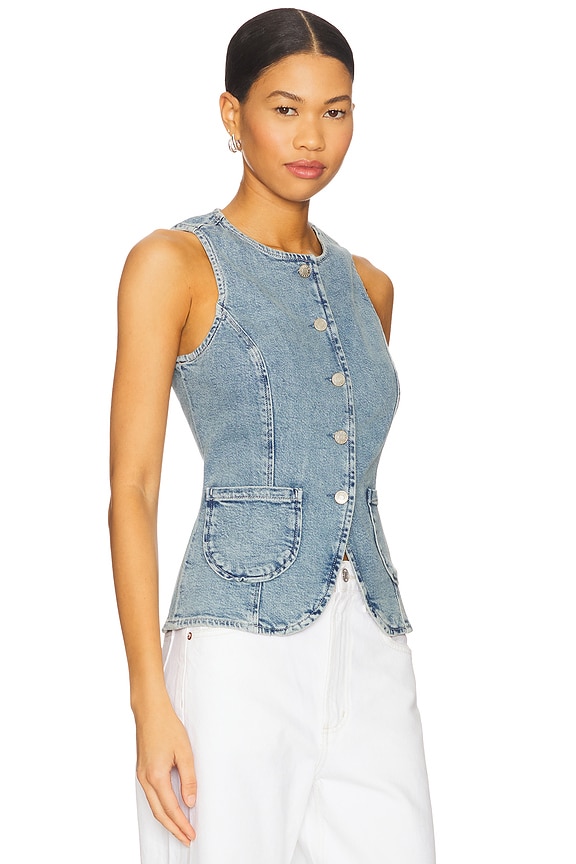 view 2 of 4 Portola Top in Blue Eyed Girl