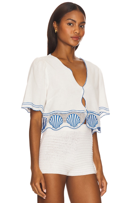 view 2 of 4 CAMISETA DE MANGA CORTA VENICE in White