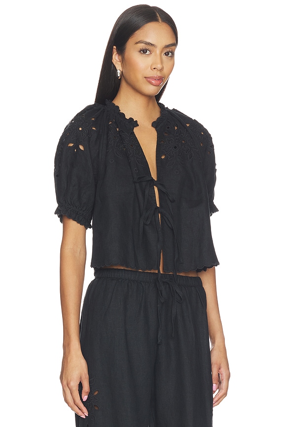 view 2 of 4 Lizbeth Top in Black