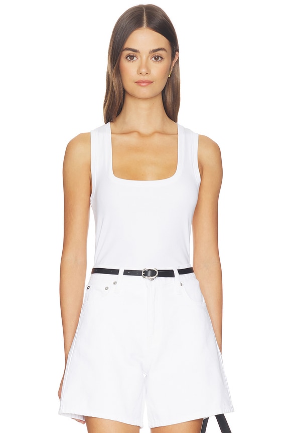 view 1 of 4 Bobbie Tank in White