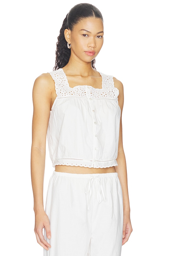 view 2 of 4 Noemi Top in White