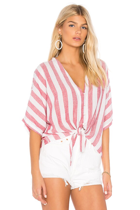 view 2 of 4 CHEMISE THEA in Seville Stripe