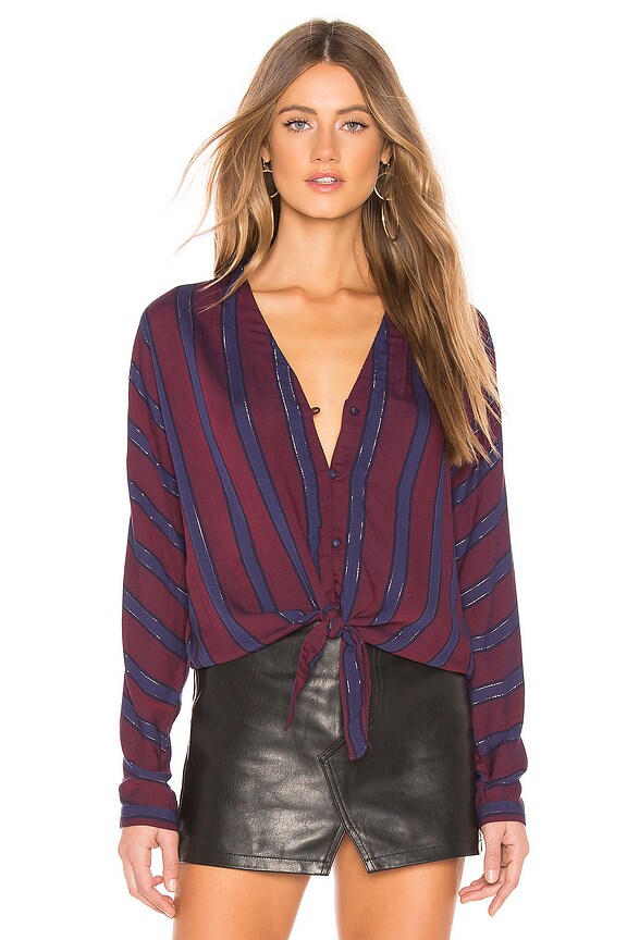 view 1 of 4 BLUSA SLOANE in Janeiro Stripe