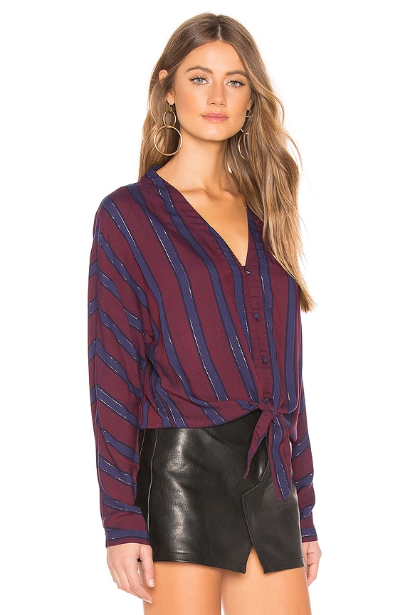 view 2 of 4 BLUSA SLOANE in Janeiro Stripe