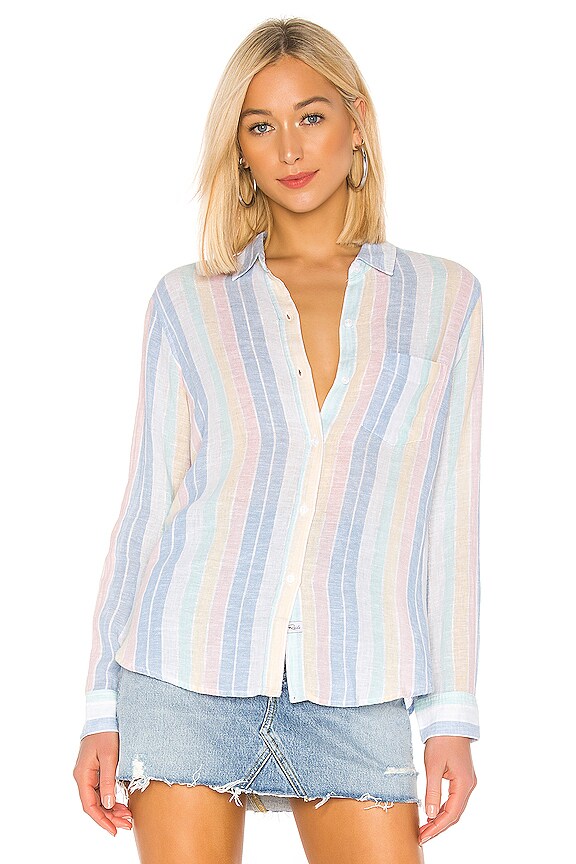 view 2 of 5 Charli Blouse in Jubilee Stripe