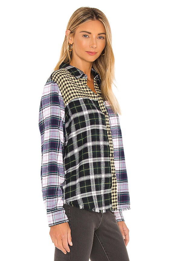 view 2 of 5 BRANDO トップ in Mixed Brooklyn Plaid