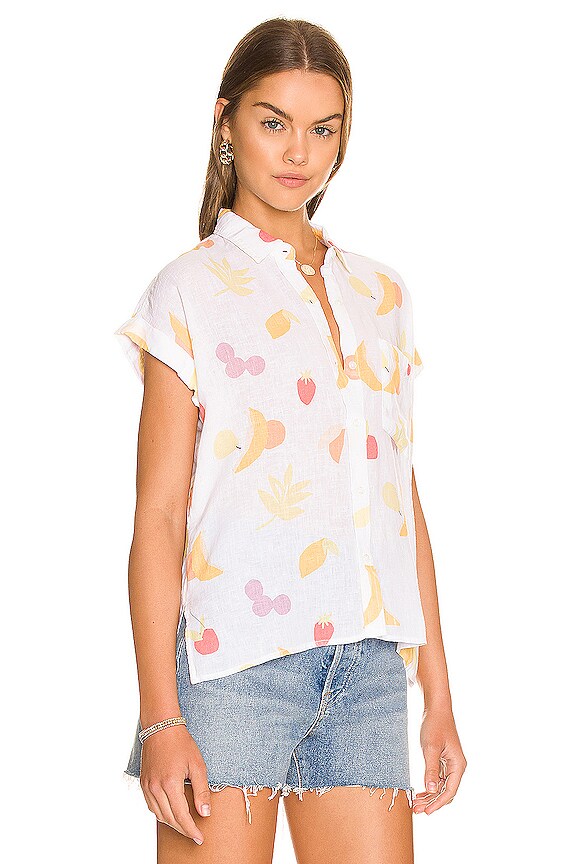 view 2 of 4 CHEMISE WHITNEY SHORT SLEEVE in Cut Out Fruits