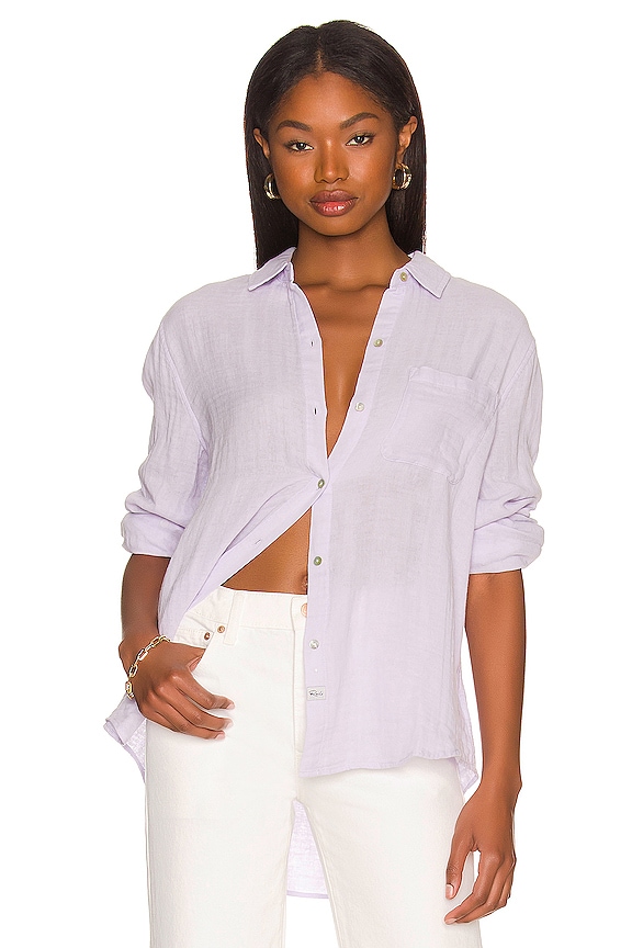 view 1 of 4 CAMISA DE BOTONES ELLIS in Violet