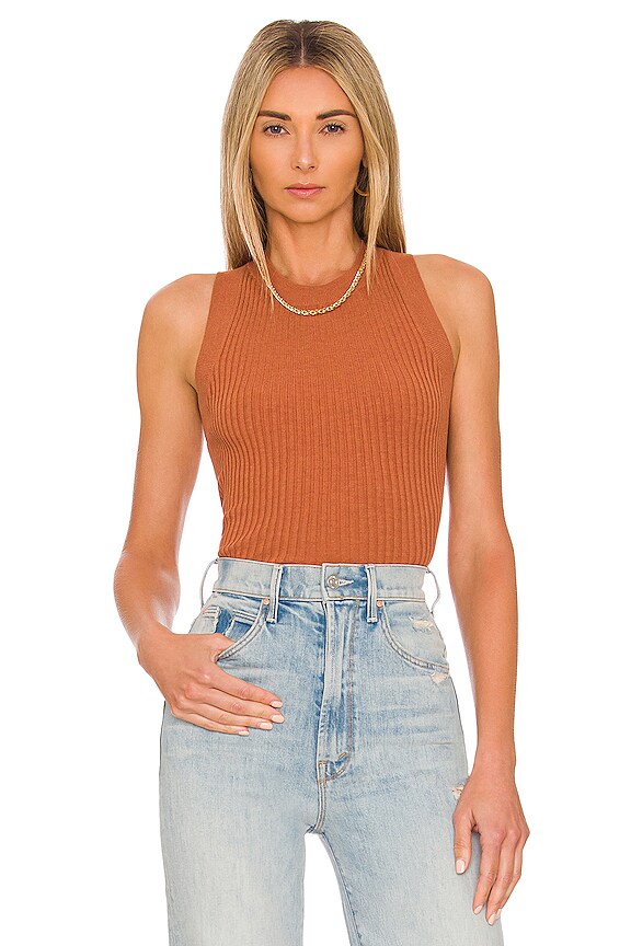 view 2 of 5 CAMISETA TIRANTES ZORA in Cinnamon