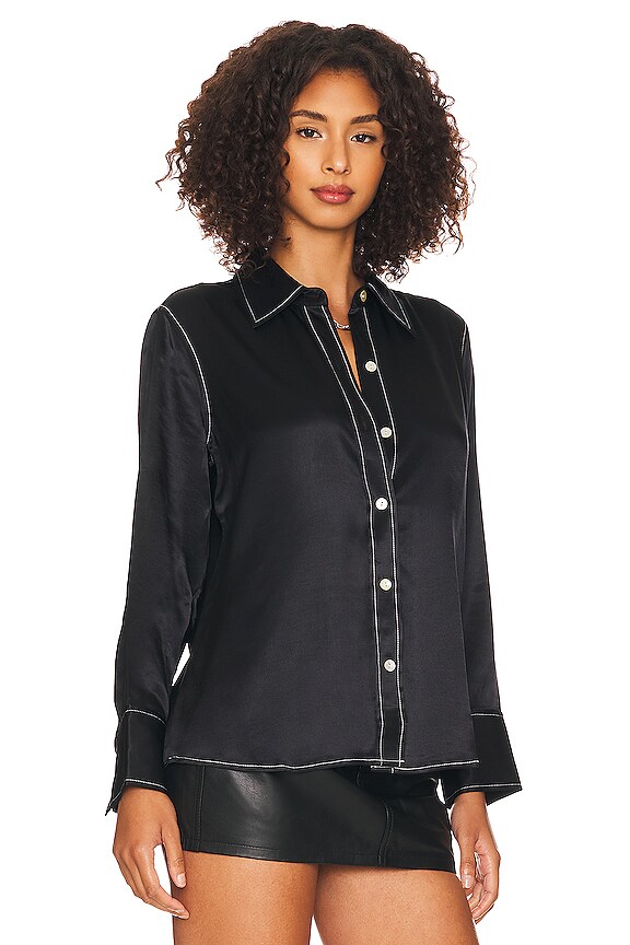 view 2 of 4 Andrea Top in Black