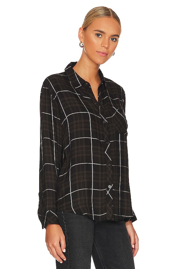 view 2 of 4 Hunter Top in Olive Carbon White