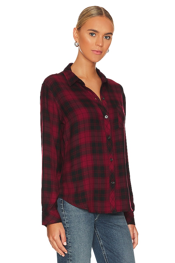 view 2 of 4 Hunter Top in Crimson Pitch