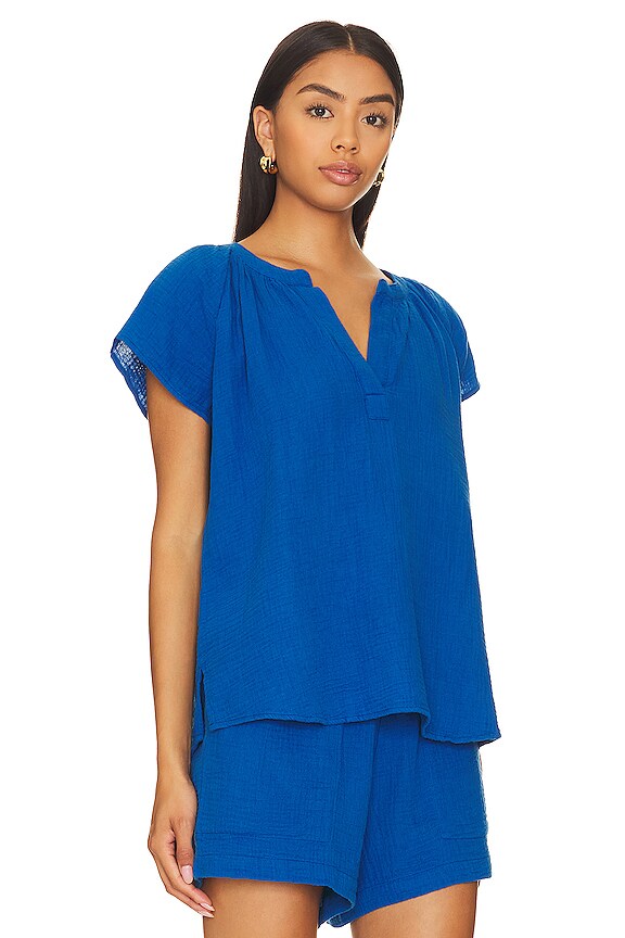 view 2 of 4 Maribel Top in Sapphire
