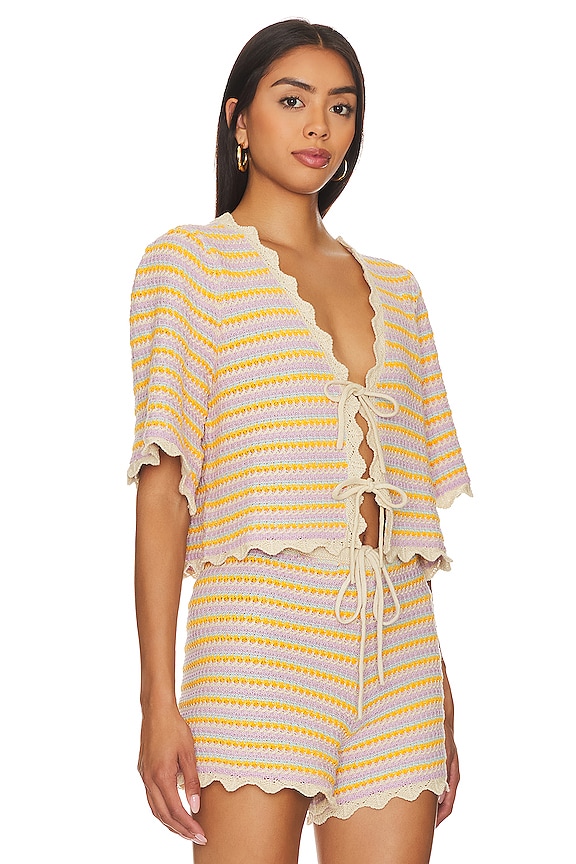 view 2 of 4 Flores Top in Porto Stripe