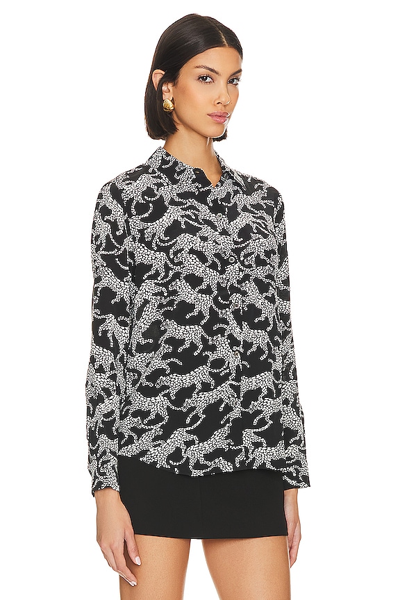 view 2 of 4 Kate Top in Black Lynx