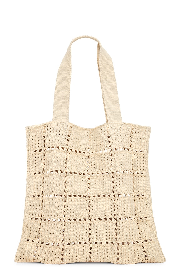 view 2 of 4 The Crochet Tote in Rattan