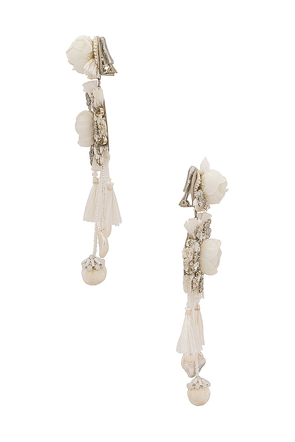view 2 of 3 BOUCLES D'OREILLES BRIDAL in White