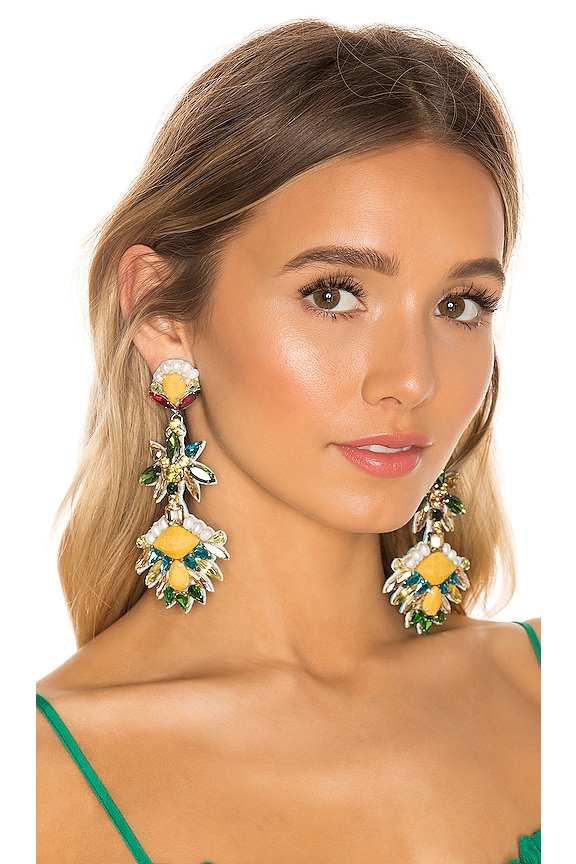 view 1 of 3 Lemon Tree Earring in Yellow