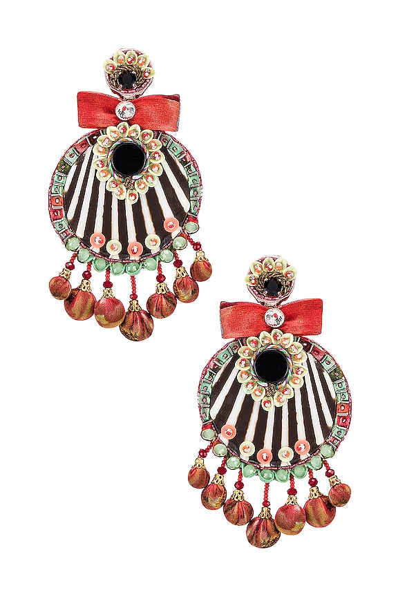 view 2 of 3 Circus Earring in Stripe