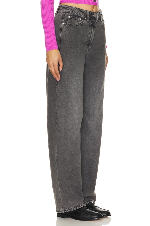 view 2 of 4 PIERNA RECTA DRAPEADA in Silver Filigree