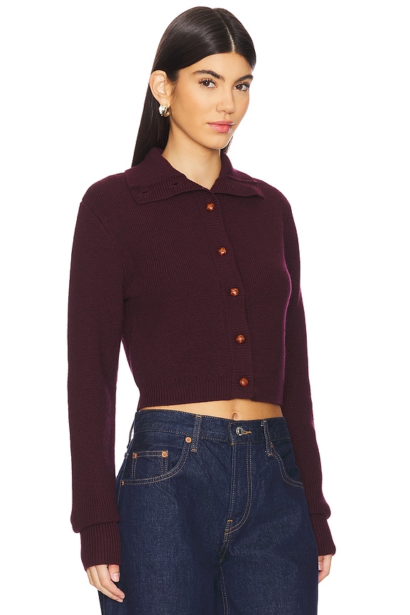 view 2 of 4 Knitted Slim Cardigan in Port Royale