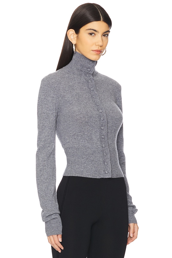 view 2 of 4 カーディガン in Grey Melange