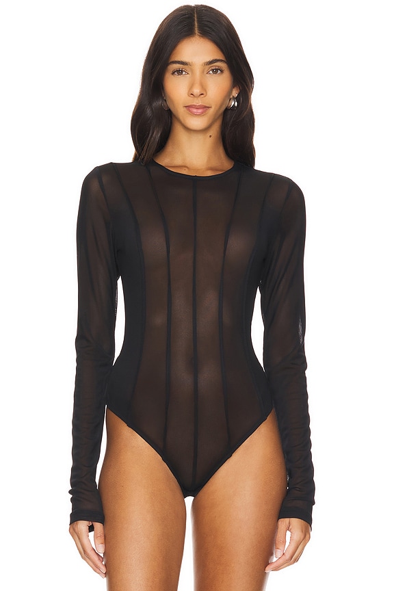 view 2 of 5 바디수트 in Black