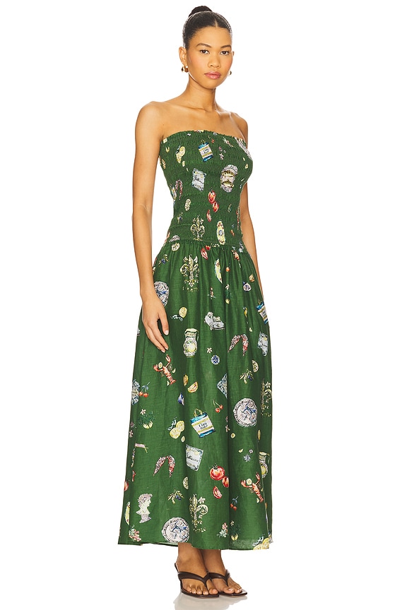 view 2 of 3 Millie Dress in Cactus Bloom Sand